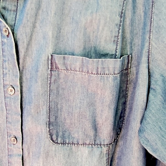 Lane Bryant denim shirt dress size 20 - Picture 6 of 6